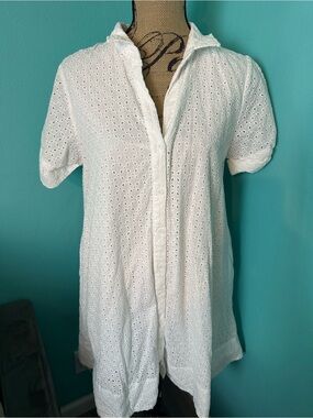 Lisa Marie Fernandez For Target Mesh White Dress M